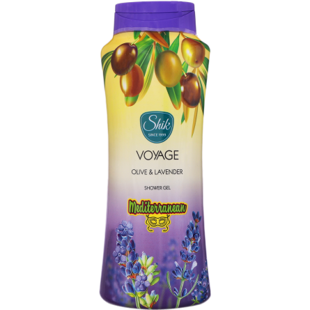 Гель для душа Shik Voyage Olive & Lavender Mediterranean 600 г