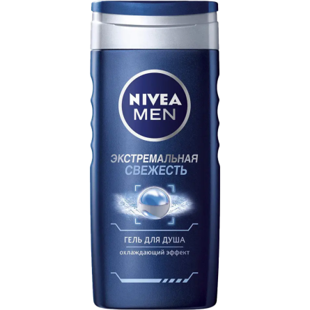 Гель для душа NIVEA Men Екстремальна свіжість з ментолом 250 мл