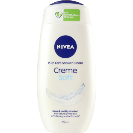 Гель-уход для душа Nivea Creme Soft 250мл slide 1