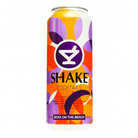 Напиток слабоалкогольний Shake Sexx on the Beach 7% 0,45л
