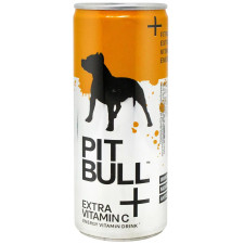 Напиток энергетический Pit Bull Extra Vitamin C безалкогольный сильногазированный 250мл mini slide 1