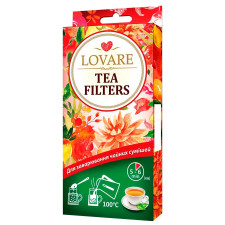 Фильтр пакеты Lovare для заваривания чайных смесей 50шт/уп mini slide 1