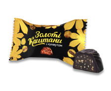 Цукерки Chocoboom Золоті каштани з кунжутом mini slide 1