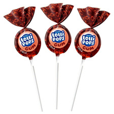Карамель Roshen Lollipops Gum Кола mini slide 1