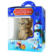 Фігурка шоколадна Truff Royal Тигр карамельний 100г mini slide 1