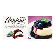 Десерт Bonjour со вкусом черники и маскарпоне 232 г mini slide 1