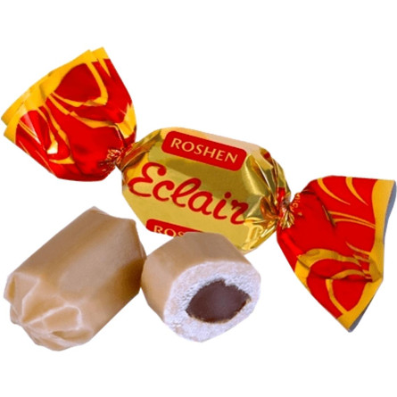 Карамель Roshen Eclair с шоколадной начинкой