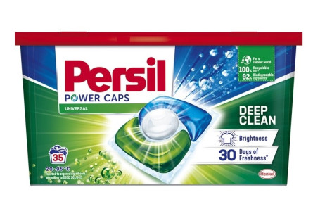 Капсулы для стирки Persil Power Caps Universal Deep Clean универсальные 35 шт slide 1