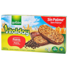 Печиво-сендвіч Gullon Vitalday з шоколадом 220г mini slide 1