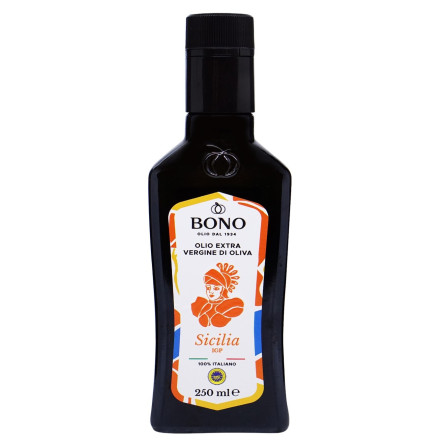 Олія оливкова BONO Sicilia Extra Virgin 250мл