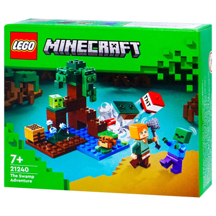 Конструктор Lego Minecraft Пригоди на болоті 21240