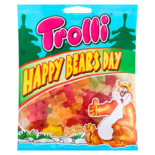 Цукерки жувальні Trolli День щасливих ведмедів 100г mini slide 1