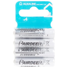 Батарейка Pairdeer алкалиновая LR3 AAA 4шт mini slide 1