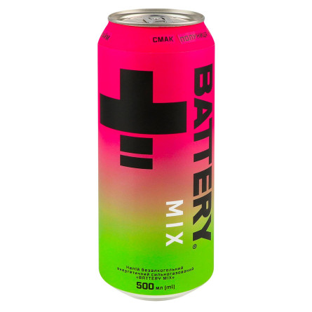 Напій енергетичний Battery Mix 0,5л