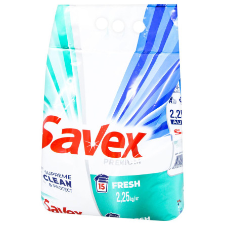 Порошок стиральный Savex Premium Fresh 3,45кг