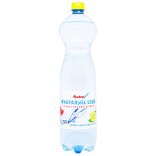 Вода мінеральна Ашан зі смаком лимона 1,5л mini slide 1