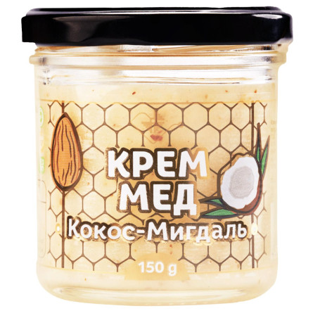 Крем-мед Honey Alliance Кокос-Миндаль 150г