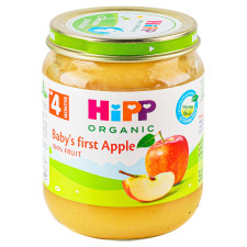 Пюре HiPP яблочное для детей с 4 месяцев 125г mini slide 1