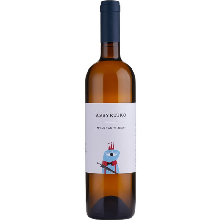 Вино Асіртіко / Assyrtiko, Mylonas Winery, біле сухе 0.75л slide 1