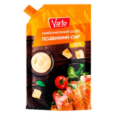 Соус майонезний Varto Подвійний сир 30% 180г mini slide 1
