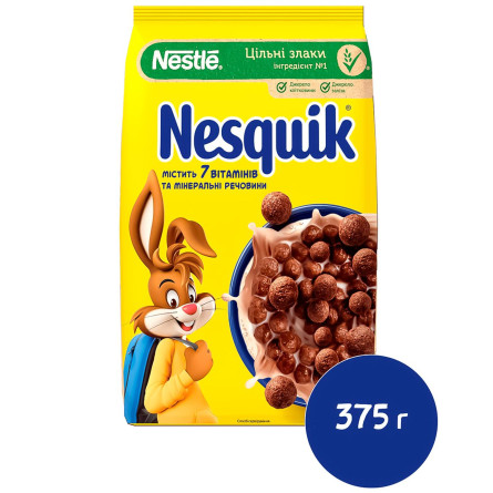 Завтрак сухой NESQUIK® С витаминами и минеральными веществами 375г