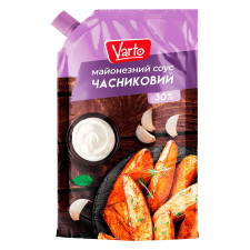 Соус майонезний Varto Часниковий 30% 180г mini slide 1