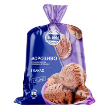 Морозиво Вигода з какао 5% 1кг mini slide 1