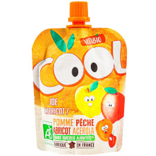Напій Vitabio Cool Fruits з яблуком персиком та абрикосом 90г mini slide 1