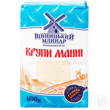 Крупа манна Вінницький Млинар 800г mini slide 1