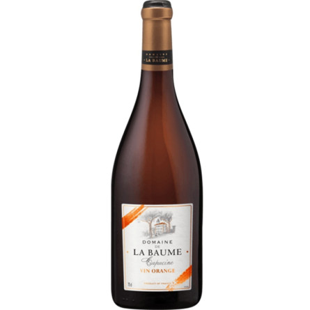 Вино Домейн де ля Бом, Оранж / Domaine de la Baume, Orange, біле сухе 0.75л
