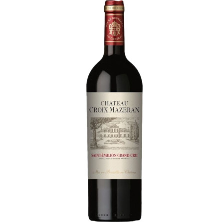 Вино Шато Ла Круа Мазеран, Гран Крю / Chateau La Croix Mazeran, Grand Cru, червоне сухе 0.75л