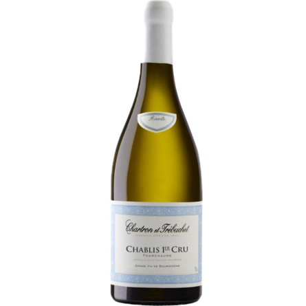 Вино Шабли Премьер Крю, Мон де Милье / Chablis 1er Cru, Mont de Milieu, белое сухое 0.75л