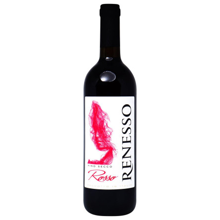 Вино Renesso Vino Rosso червоне сухе 11% 0,75л slide 1