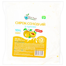 Сирок Білі Роси солодкий з курагою 10% 500г mini slide 1