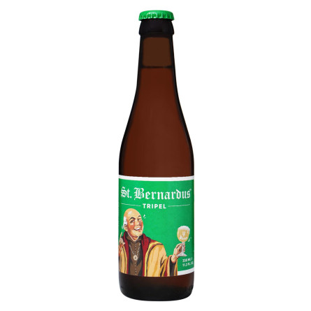 Пиво St.Bernardus Tripel светлое 8% 0,33л slide 1