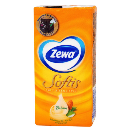 Хустинки носові Softis Soft&Sensitive Zewa 9шт