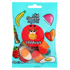 Цукерки желейні Mix Queen Winkeys 100г mini slide 1