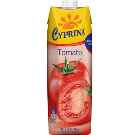 Сок томатный, Cyprina, 1л