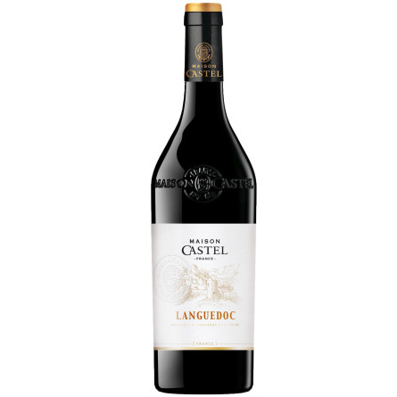 Вино Maison Castel Languedoc красное сухое 13% 0,75л slide 1