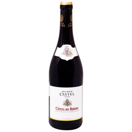 Вино Maison Castel Cotes du Rhone красное сухое 13,5% 0,75л slide 1
