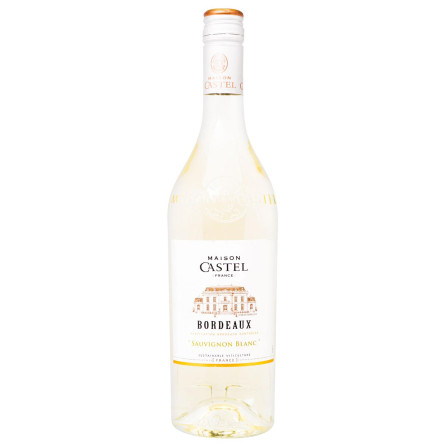 Вино Maison Castel Bordeaux Blanc Sauvignon біле сухе 0,75л