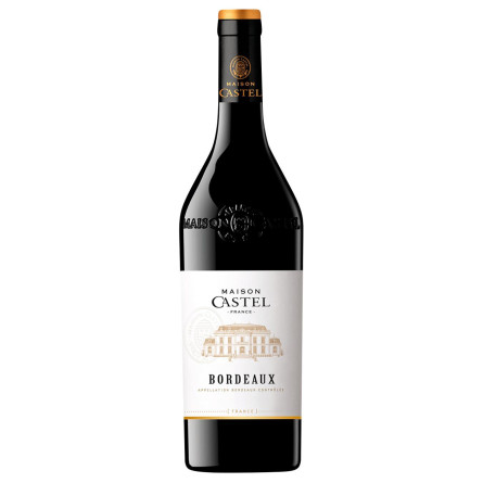 Вино Maison Castel Bordeaux красное сухое 13,5% 0,75л slide 1