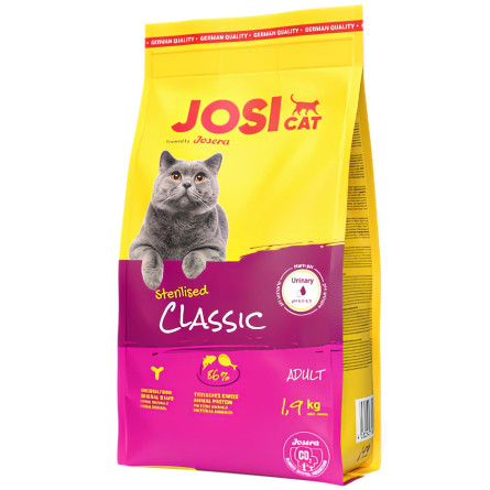 Сухий корм для котів JosiCat Sterilised Classic 1,9 кг