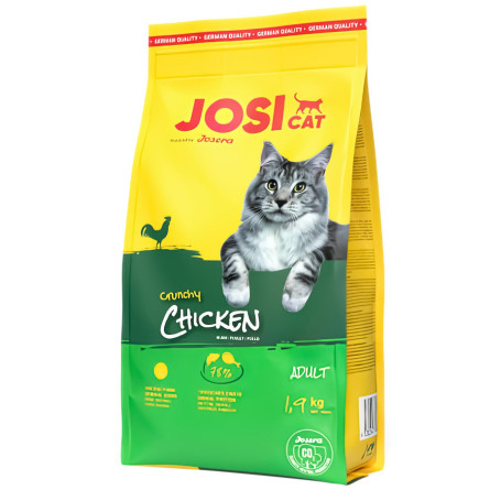 Сухий корм для котів JosiCat Crunchy Chicken 1,9кг slide 1