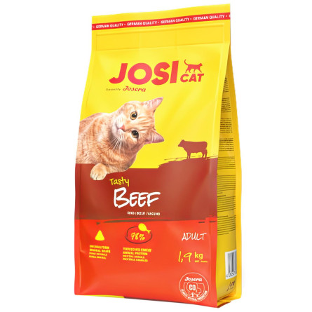 Сухий корм для котів JosiCat Tasty Beef 1,9кг slide 1