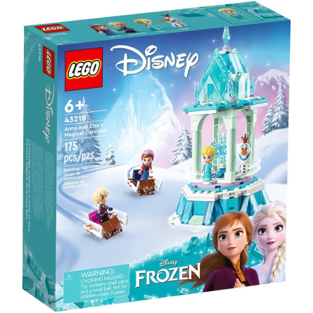 Конструктор Lego Disney Anna and Elsa's Magical Carousel №43218 для дітей від 6-ти років 1шт