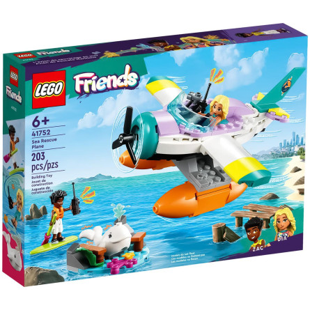 Конструктор Lego Friends Sea Rescue Plane №41752 для дітей від 6-ти років 1шт