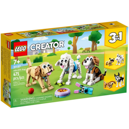 Конструктор Lego Creator Adorable dogs №31137 для дітей від 7-ми років 1шт