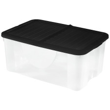 Короб для зберігання Auchan з кришкою 41,5л mini slide 1
