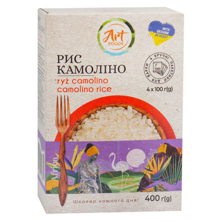 Рис Art Foods Камолино 4*100г